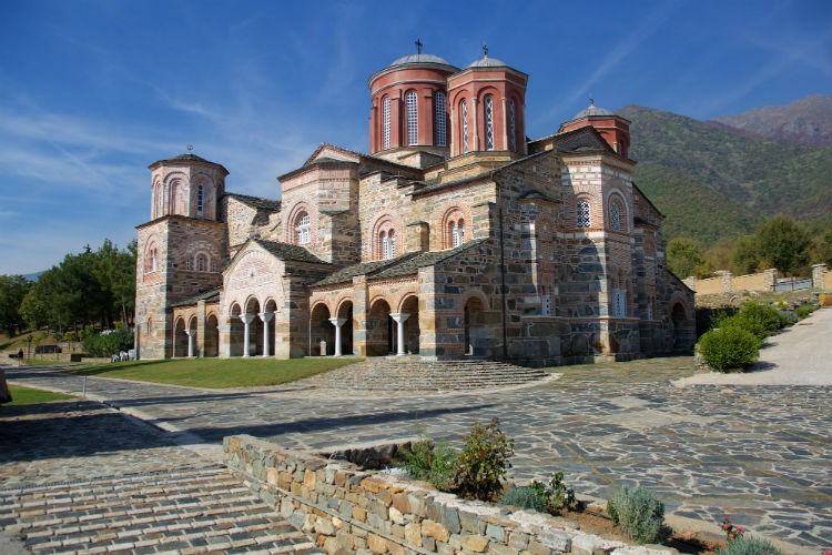 Το καθολικό του Ιερού Ησυχαστηρίου Τιμίου Προδρόμου Ακριτοχωρίου