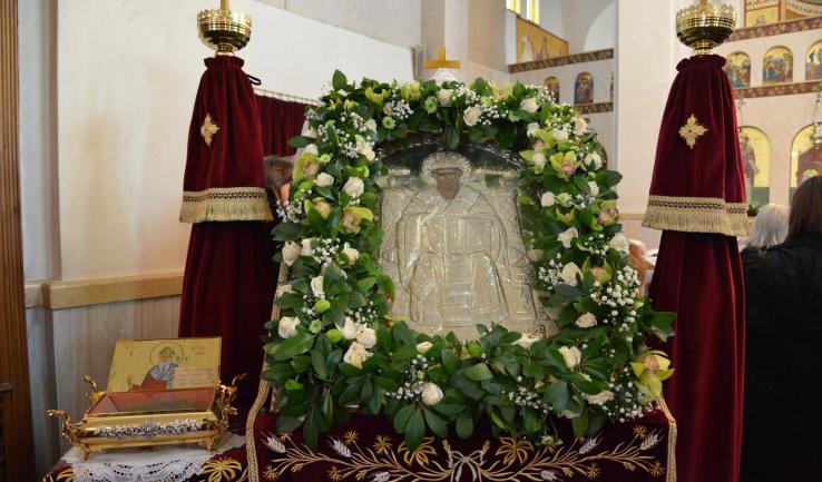 Θεία Λειτουργία στον Άγιο Σπυρίδωνα Καματερού