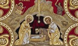 Νυχτερινή Χριστουγεννιάτικη Θ. Λειτουργία στην Αγ. Βαρβάρα Ιλίου