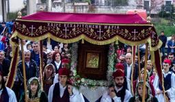 Λιτάνευση της Παναγίας στα Άνω Λιόσια