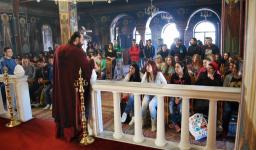 Ακολουθία των Προηγιασμένων στον Άγ. Δημήτριο Πετρουπόλεως με συμμετοχή μαθητών του 5ου Λυκείου