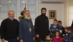 Κάλαντα Χριστουγέννων στο Μητροπολίτη Ιλίου