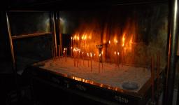 Φωτογραφικές στιγμές από τη Χριστουγεννιάτικη λειτουργία