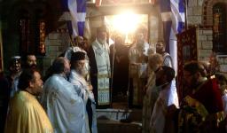 Εσπερινός στην Ι.Μ. Γενεσίου της Θεοτόκου Ντάρδιζας