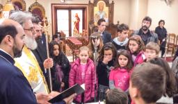 Θ. Λειτουργία και κοπή πίτας στο Ζεφύρι