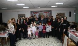 Δείπνο του κ. Αθηναγόρα με τις οικογένειες των χειροτονηθέντων