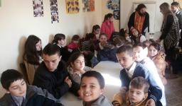 Κοπή πίτας με τα παιδιά του Αγ. Νεκταρίου