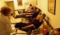 Έγινε η 45η αιμοδοσία στον Αγ. Τρύφωνα