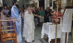 Εορτασμός του Αγ. Φανουρίου στην Πετρούπολη