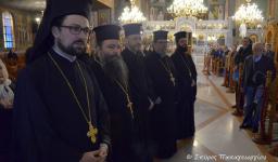 Λαμπρά η Θεία Λειτουργία στην Αγία Βαρβάρα Ιλίου