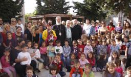 Αγιασμός στους παιδικούς σταθμούς των Αχαρνών