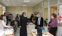 Ο Μητροπολίτης Ιλίου στο Δήμο Αχαρνών