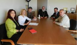 Η ένωση συλλόγων γονέων Αχαρνών στο γραφείο του Μητροπολίτη