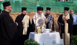 Βίντεο από τη θεμελίωση του Ι.Ν. στο Ολυμπιακό χωριό