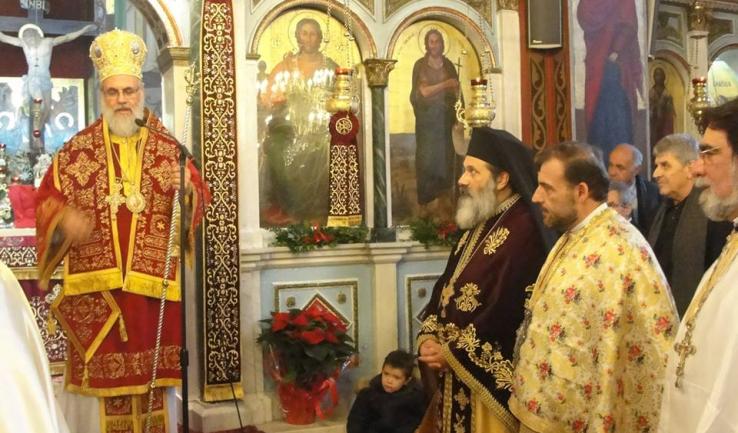 Θεία Λειτουργία των Χριστουγέννων στις Αχαρνές