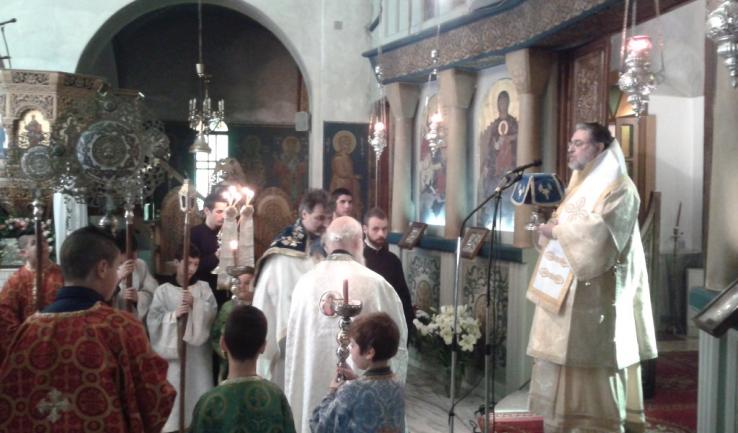Αρχιερατικό μνημόσυνο στον Αγ. Γεώργιο Αχαρνών