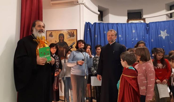 Η χριστουγεννιάτικη γιορτή στην ενορία των Μυροφόρων