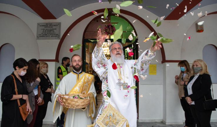 Η «πρώτη Ανάσταση» στον Ιερό Ναό Κοιμήσεως Θεοτόκου