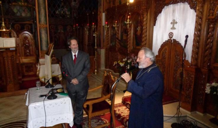 Φωτογραφίες από την ομιλία του καθ. Β. Γαϊτάνη