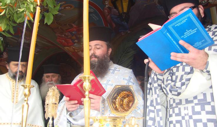 Θεοφάνεια στην Παναγία Παλατιανή