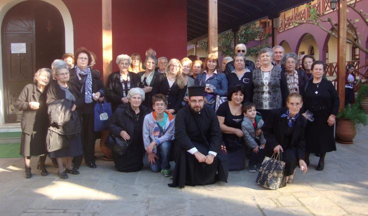 Εκδρομή της Παλατιανής στην Μονή Μακρυμάλλης και τη Χαλκίδα