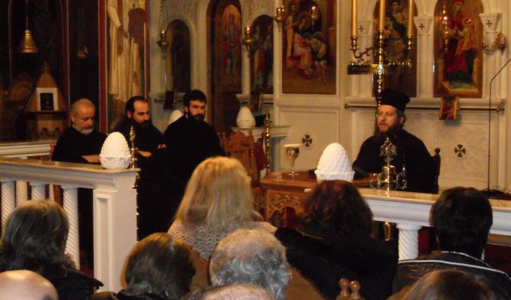 Ομιλία π. Θεμιστοκλή Χριστοδούλου στη σχολή γονέων