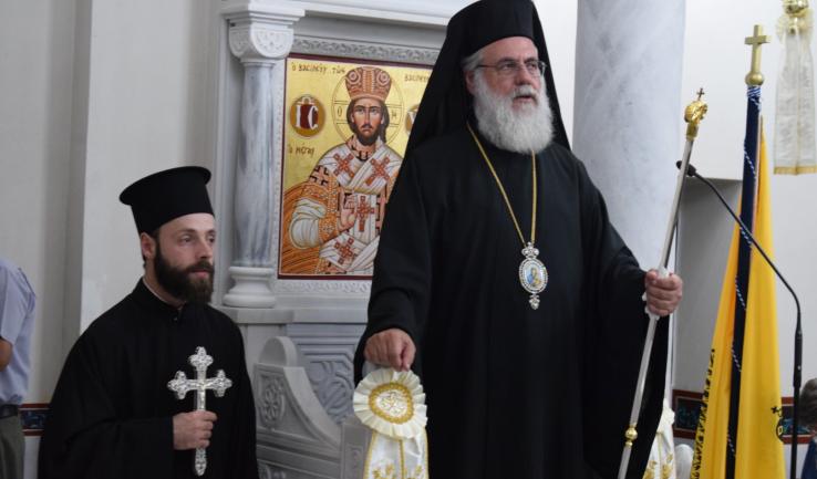 Ο πανηγυρικός Εσπερινός των Πρωτοκορυφαίων στις Αχαρνές