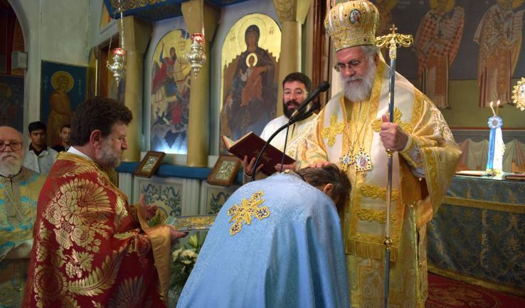 Η Θεία Λειτουργία στον Αγ. Γεώργιο Αχαρνών