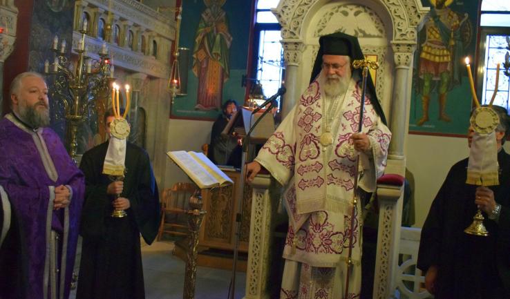 Θεία Λειτουργία των Προηγιασμένων στον Αγ. Διονύσιο Αχαρνών