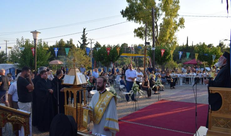 Φωτορεπορτάζ από τον Εσπερινό της Αγ. Παρασκευής Αχαρνών