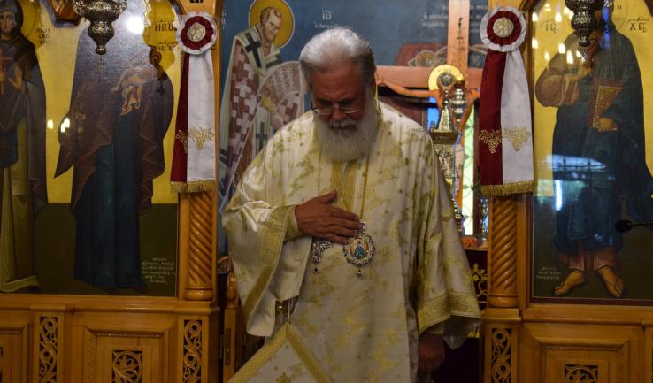 Θ. Λειτουργία στο προσκύνημα της Αγίας Παρασκευής