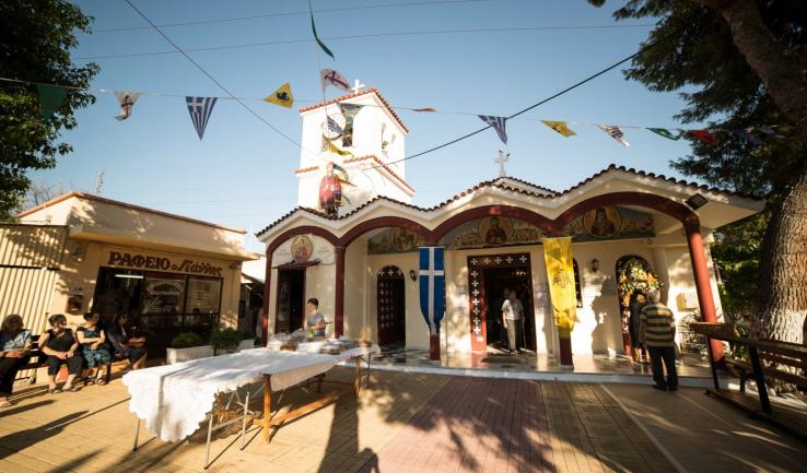 Στο προσκύνημα της Αγίας Παρασκευής