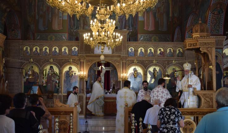 Αρχιερατική Θ. Λειτουργία στον Αγ. Διονύσιο Ιλίου