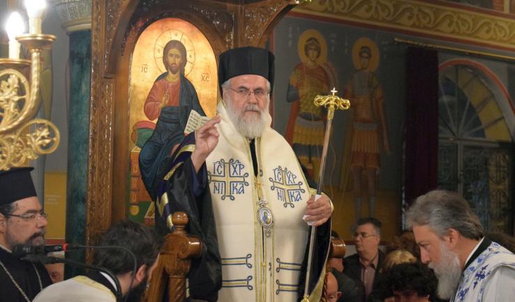 Από τον πανηγυρικό Εσπερινό του Ευαγγελισμού