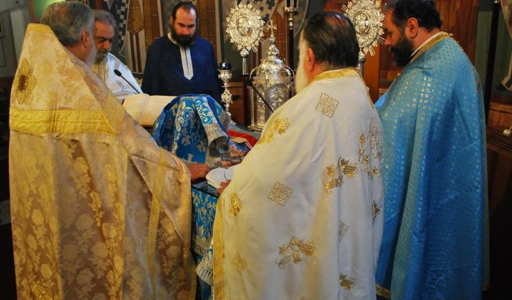 Εορτασμός του αγίου Συμεών του Θεοδόχου στην Αγία Γλυκερία