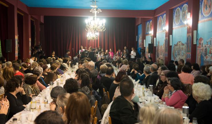 Από τη φιλανθρωπική εκδήλωση στην Αγ. Τριάδα Πετρουπ.