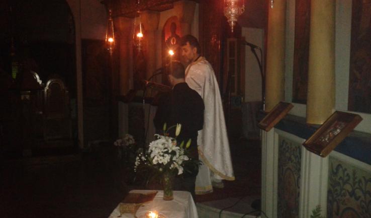 Αγρυπνία στη μνήμη του Αγίου Ιερομάρτυρος Μοδέστου