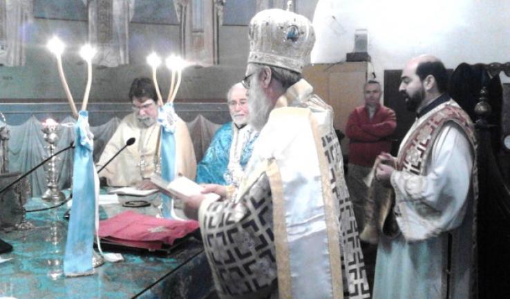 Αρχιερατική Θ. Λειτουργία στον Αγ. Γεώργιο Αχαρνών