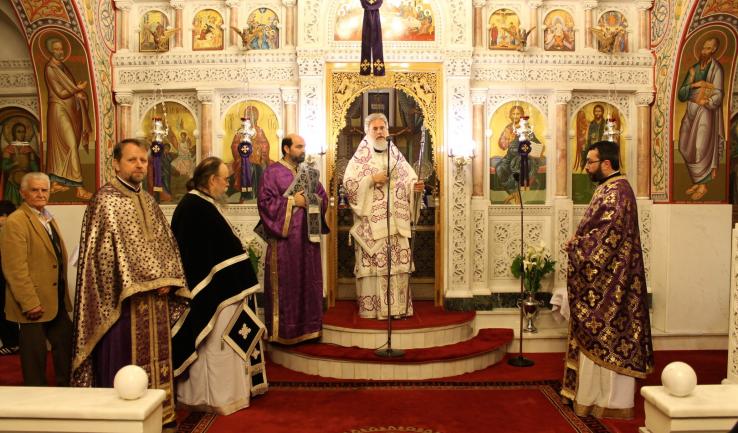 Θεία Λειτουργία των Προηγιασμένων στην Ανάκασα