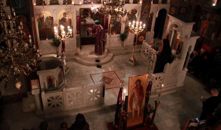 Όρθρος Μ. Τετάρτης στις Αφίδνες