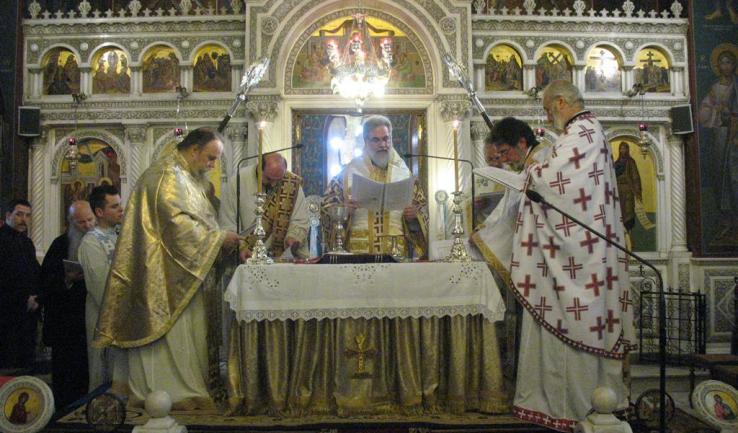Θεία Λειτουργία του Αγ. Ιακώβου στον Μητροπολιτικό ναό
