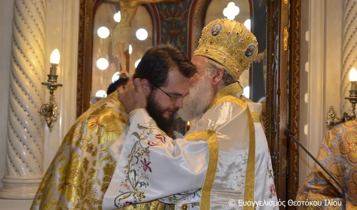 Χειροτονία πρεσβυτέρου στη Μητρόπολη Ιλίου
