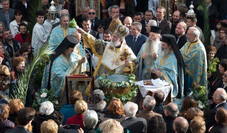 Θεοφάνεια στον Μητροπολιτικό Ναό Ιλίου