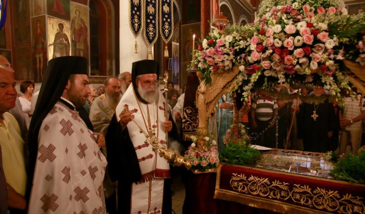 Ο Επιτάφιος της Παναγίας