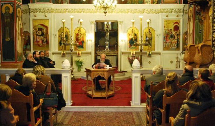 Ομιλία κ. Γιδόγιαννου: «Η ασκητική της ερήμου»