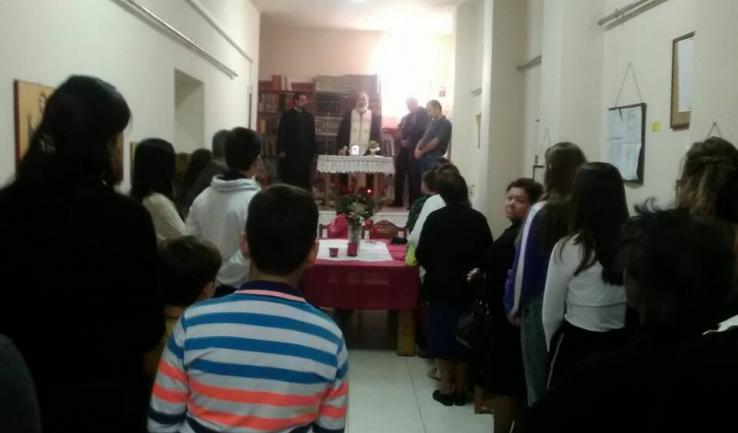 Αγιασμός κατηχητικών συνάξεων Ευαγγελισμού της Θεοτόκου Άνω Λιοσίων