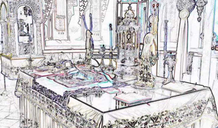 Ο Σεβ. Μητροπολίτης Ιλίου στην Παναγία Παλατιανή