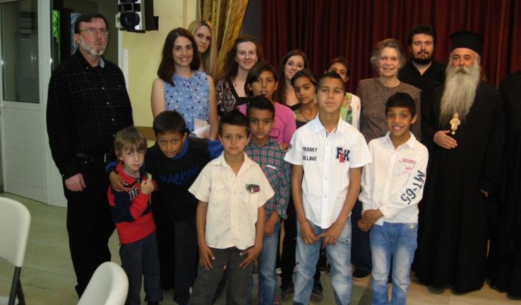 Τελετή λήξης του προγράμματος για την οικογένεια Ρομά